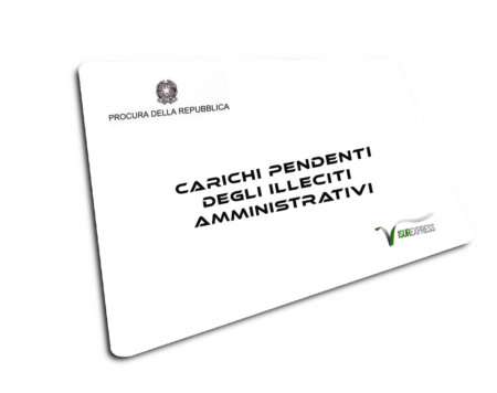 Carichi Pendenti degli illeciti amministrativi