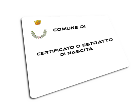 Certificato o Estratto di nascita