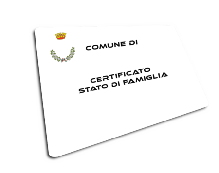 Certificato Stato di Famiglia