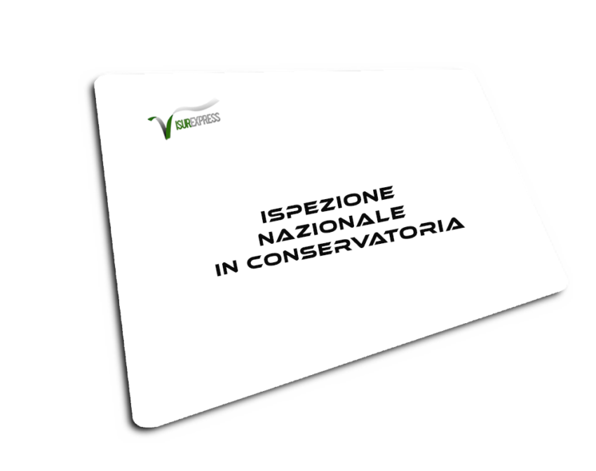 Ispezione Nazionale in Conservatoria